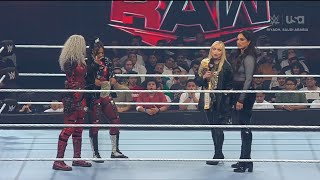 Bianca Belair attacks Liv Morgan  WWE RAW 11042024 [upl. by Ardnoed]