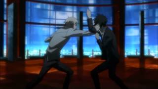 Best Anime Moments  Makishima vs Kougami [upl. by Ortiz]