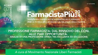 Professione Farmacista dal rinnovo del CCNL alle pari opportunità [upl. by Onivla489]