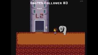 All WD Gaster encounters in Undertale [upl. by Idolah]