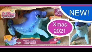 FurReal Friends Dazzlin Dimples My Playful Dolphin Unboxing Demonstration amp Review New Toys 2021 [upl. by Guimond]