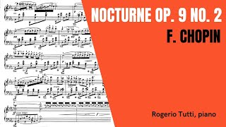 Chopin Nocturne Op 9 No 2  Sheet Music [upl. by Eirek]