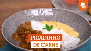 Picadinho de carne — Receitas TudoGostoso [upl. by Norret434]