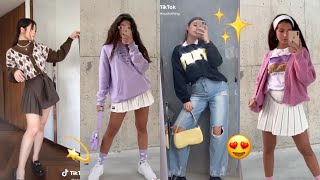 ✨ top AESTHETIC OUTFITS TIKTOK compilation ✨ [upl. by Kern]