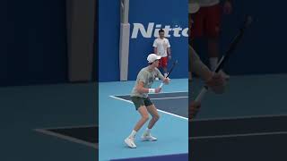 Jannik Sinner allenamento ATP Finals 2024 🎱🇮🇹🦊 [upl. by Hermie]