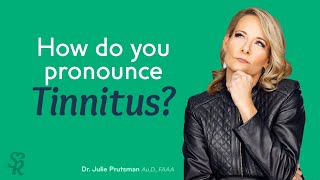 How do you pronounce tinnitus [upl. by Ataliah]