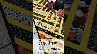 Log Jam Quilt as You Go Table Runner Video  Pattern Now Available [upl. by Kenzi]