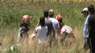 RALLY DAKAR  1º ETAPA  ACCIDENTE EN TRENQUE LAUQUEN ACCIDENTCRASH [upl. by Bullock935]