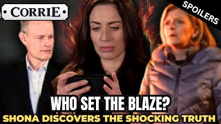 quotCoronation Street Shona Discovers the Shocking Truth Behind the Fire at No8 – Who Set the Blaze [upl. by Duky909]