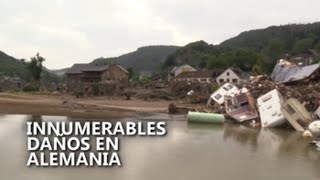 Cientos de víctimas y numerosos daños tras las inundaciones en Alemania [upl. by Ekenna]