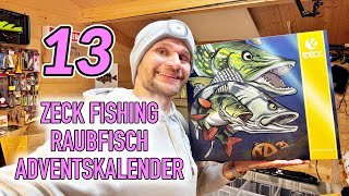 Dünnhäutig Tag 13 ZECK FISHING Adventskalender 2024 UNBOXING [upl. by Nordgren]