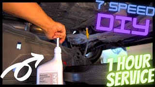 Q50 Q60 DIY Transmission Fluid Change  Carbon Forged Caps Giveaway [upl. by Crain759]