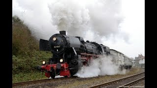 52 4867 und V36 406 auf der Ländchesbahn [upl. by Euhc296]