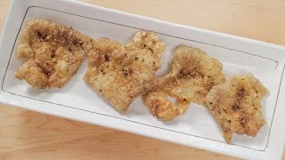 How to Make Crispy Chicken Skin in Minutes  Pais Kitchen [upl. by Nalra501]