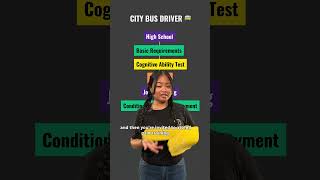 How to Become a City Bus Driver 🚌 Student Career Driving Bus StreetCents [upl. by Ettenim]