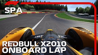 RedBull X2010 at SpaFrancorchamps  Assetto Corsa [upl. by Adnaral]