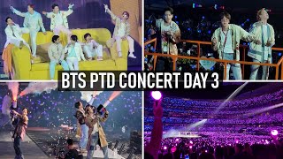 BTS PTD Concert Day 3  Squid game Our funny failed wave lol VlogFancam [upl. by Aieken]