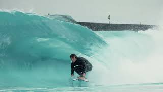 Mateus Herdy at Praia da Grama Wavegarden Brazil [upl. by Nitsreik]