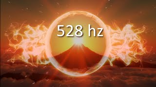 528 Hz Positive Transformation Emotional Healing Release Inner Conflict Miracle Frequency [upl. by Charbonneau]