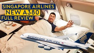 Singapore Airlines New A380 Full Review [upl. by Mannie]