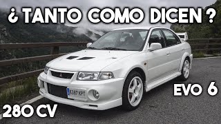 Mitsubishi LANCER EVO 6  Yo NUNCA LO COMPRARÍA [upl. by Auberta484]