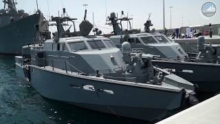 US Navy Mark VI patrol boat at DIMDEX 2018  Qatar [upl. by Irrak]