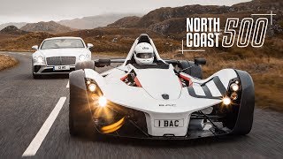 Road Trip BAC Mono amp Bentley Continental GT on the North Coast 500  Carfection 4K [upl. by Isawk355]