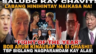 CASIMERO REAKSYON CHAVIT SINGSON NAKASA LABANG HININTAY ARUM KINAUSAP NA MANAGER NI INOUE TYSON [upl. by Chilt50]