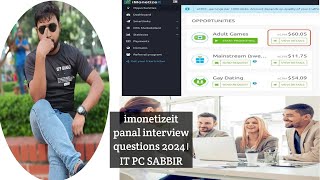 iMonetizeit Account Approved Interview2024 iMonetizeit account approvedBest CPA Network [upl. by Ater]