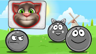 Cave Boss vs Red Boss vs Talking Tom Red Ball 4 [upl. by Ayar]