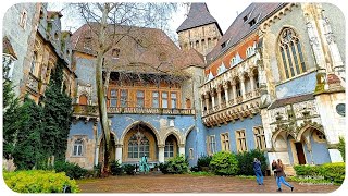 Vajdahunyad Castle  Budapest Hungary [upl. by Sawyer549]