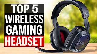 TOP 5 Best Wireless Gaming Headset 2023 [upl. by Defant]