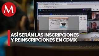 Inician inscripción y reinscripción automática para nivel básico en CdMx [upl. by Drof]