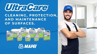 Cleaning protection and maintenance of surfaces  Mapei UltraCare Line [upl. by Sisenej]