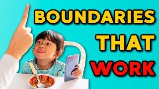 How to Set EFFECTIVE Boundaries with Toddlers  A StepByStep Guide [upl. by Fenelia790]