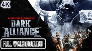 Dungeons amp Dragons Dark Alliance Full Walkthrough 4K 60FPS Ultra HD [upl. by Animehliw798]