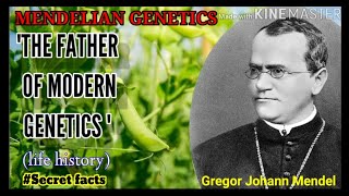 Mendelian genetics  Life history of Gregor Johann Mendel  The father of modern genetics [upl. by Haldi]