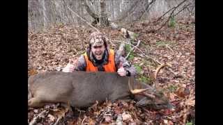 Chasse chevreuil Gaspésie 2012 gros buck [upl. by Neerehs]