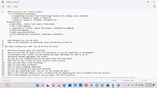 Informatica Power Center  Interview Preparation  Part1 [upl. by Heidy292]