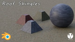 Roof Shingles Material  Blender Tutorial [upl. by Calloway655]