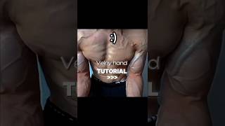 Veiny hand tutorial 🔥👀 forearms veins gym workout shorts fyp [upl. by Sidnee904]