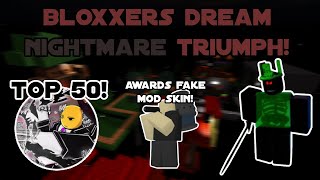 Bloxxers Dream NIGHTMARE Triumph  Doomspire Defense [upl. by Bein511]