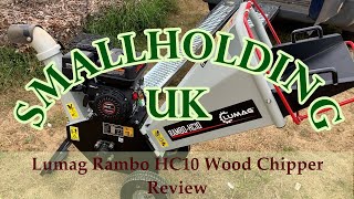 Lumag Rambo HC10 Wood Chipper Review [upl. by Kitti]