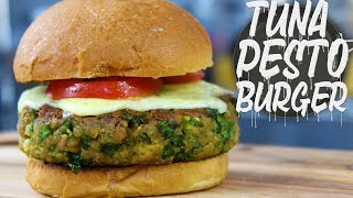 TUNA BURGERS FROM CANNED TUNA  TASTY 15 MINUTE DINNER [upl. by Eatnohs]