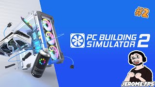 FR Pc Building Simulator 2 Jai oublié la pâte thermique le PC ne démarre pas [upl. by Zebe]