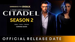 CITADEL SEASON 2 TRAILER  Priyanka Chopra Jones  Richard Madden  Citadel Season 2 Release Date [upl. by Joelie]