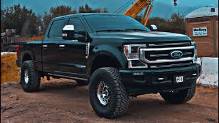 Ford F250 leveled on 37s [upl. by Groome]