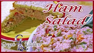 Old Fashioned Ham Salad Spread [upl. by Ettennahs]