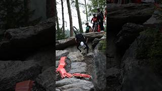 Crans Montana World Cup Course Crash  Very Technical Rock Garden [upl. by Violetta]