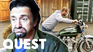 Richard Hammond Auctions His Vintage Motorbike And Car Collection  Richard Hammonds Workshop [upl. by Nalek370]